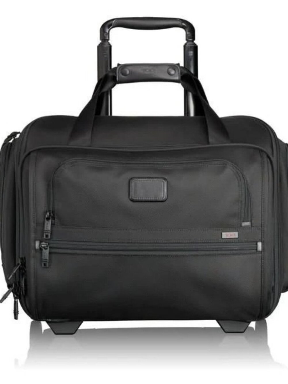 Brand New TUMI Alpha 2 Black Wheeled Travel Duffel with Top Handles